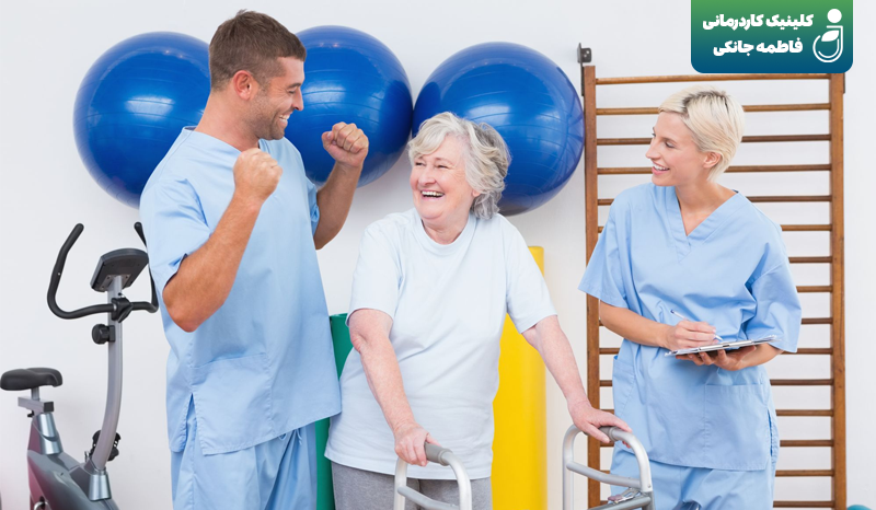 کاردرمانی سکته مغزی در کلینیک کاردرمانی فاطمه جانکی